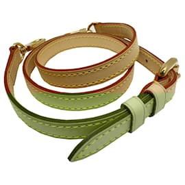Louis Vuitton-Louis Vuitton Shoulder Strap in Tanned Leather-Beige