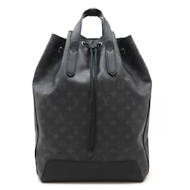 Louis Vuitton-Louis Vuitton Monogram Eclipse Backpack-Brown,Black