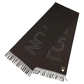 Louis Vuitton-Louis Vuitton Brown Cashmere Stole-Brown