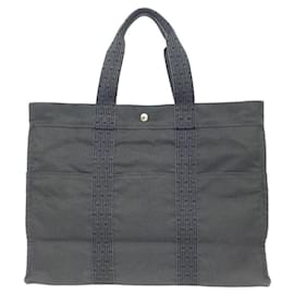Hermès-Sac à main Hermes Air Line GM en gris-Marron