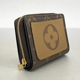 Louis Vuitton-Louis Vuitton Monogram Reverse Wallet-Brown