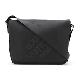 Louis Vuitton-Louis Vuitton Damier Geant Petit Messager Shoulder Bag-Black