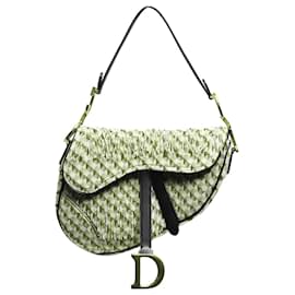 Christian Dior-Red 2018 beaded Saddle bag-Red