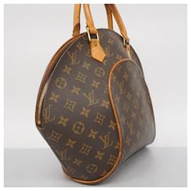 Louis Vuitton-Louis Vuitton Monogram Ellipse MM Handbag-Brown