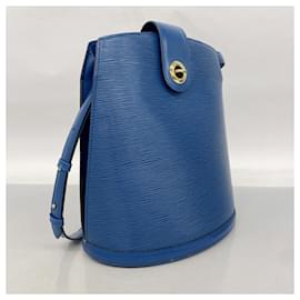 Louis Vuitton-Louis Vuitton Epi Cluny Shoulder Bag-Blue