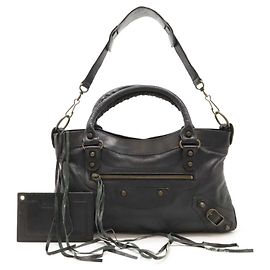 Balenciaga La Prima Borsa a Mano Borsa a Spalla Nero