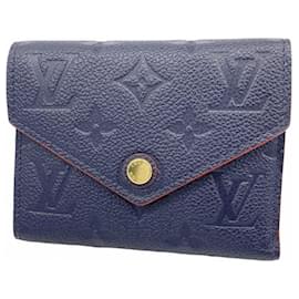 Louis Vuitton-Louis Vuitton Tri-fold Wallet in Marine Rouge-Red