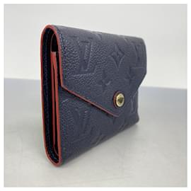 Louis Vuitton-Louis Vuitton Tri-fold Wallet in Marine Rouge-Red