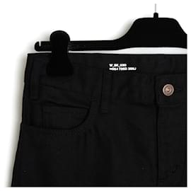 Céline-Celine 2019 Jean FR34 Simane Black Japanese Denim Pants Jeans US26 Céline-Black