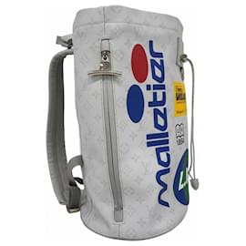 Louis Vuitton-Louis Vuitton Monogram White Chalk Backpack-White