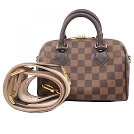 Louis Vuitton-Louis Vuitton Damier Speedy Bandouliere 20 Handbag-Damier ebene