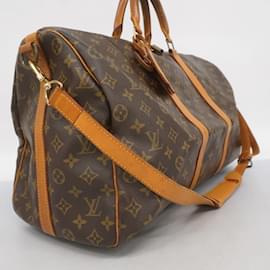 Louis Vuitton-Louis Vuitton Monogram Keepall Bandouliere 50-Brown