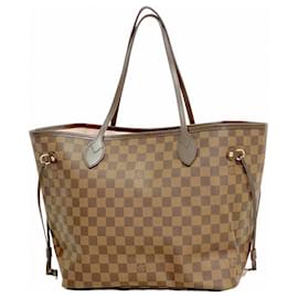 Louis Vuitton-Louis Vuitton Damier Neverfull MM Tote Bag-Pink,Damier ebene