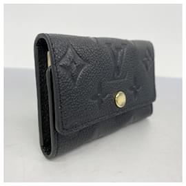 Louis Vuitton-Louis Vuitton Monogram Empreinte Key Case-Black