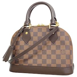 Louis Vuitton-Louis Vuitton Damier Alma BB Handbag-Damier ebene