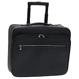 Louis Vuitton-LOUIS VUITTON Taiga Pilot Case Suitcase Ardoise M23205 LV Auth EC516-Grey