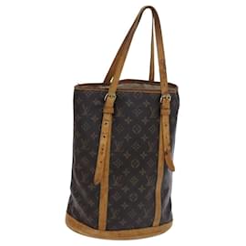 Louis Vuitton-LOUIS VUITTON Monogram Bucket GM Shoulder Bag M42236 LV Auth bs24184-Monogram