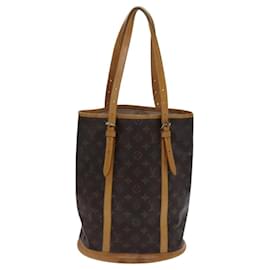 Louis Vuitton-LOUIS VUITTON Monogram Bucket GM Shoulder Bag M42236 LV Auth 116905-Monogram