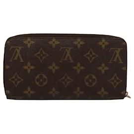 Louis Vuitton-LOUIS VUITTON Monogram V Line Zippy Wallet Turquoise Green M60928 LV Auth BD1602-Green,Monogram