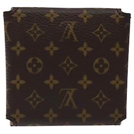 Louis Vuitton-LOUIS VUITTON Monogram Accessory Case Jewelry Box LV Auth MX040-Monogram