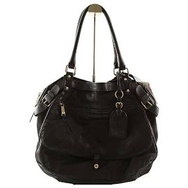 Vanessa Bruno Cabas en cuir Noir