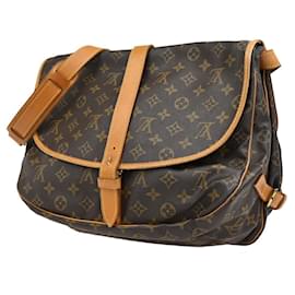 Louis Vuitton-Louis Vuitton Saumur 35-Brown