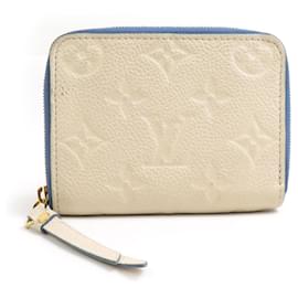 Louis Vuitton-Louis Vuitton Zippy coin purse-Cream