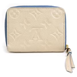 Louis Vuitton-Louis Vuitton Zippy coin purse-Cream
