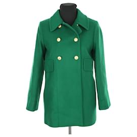Tara Jarmon-Wool coat-Green