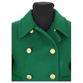 Tara Jarmon-Wool coat-Green