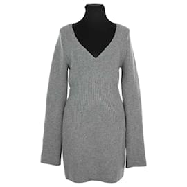 Balenciaga-Wool dress-Grey