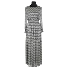 Bash Silbernes Kleid Silber