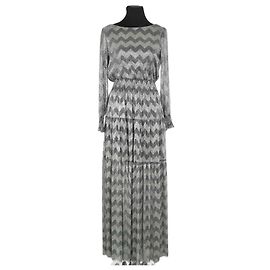 Bash Vestido prateado Prata