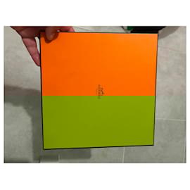 Hermès-Hermès scarf-Blue