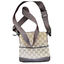 Gucci-Vintage pouch-Beige