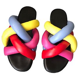 Sandali Moncler Genius JW Anderson Pelle Multicolore 38 Multicolore