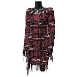 Balmain Viscose Dress Multi Color Multiple colors