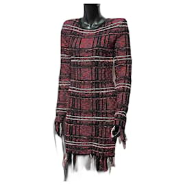 Robe Balmain en viscose multicolore Multicolore