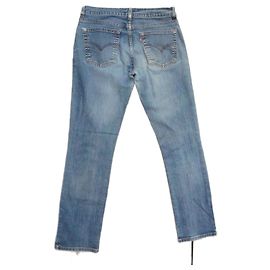 Levi's 546 Vaqueros Azul Claro Corte Recto Algodón Azul claro