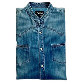 Slim Fit Jeanshemd The Kooples Sport Blau