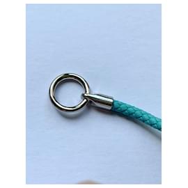 Hermès-Hermès Glenan bracelet braided leather New-Blue
