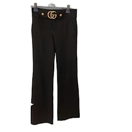 Gucci-Pants, leggings-Black