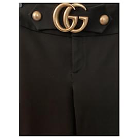 Gucci-Pants, leggings-Black