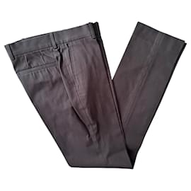 Stella Mc Cartney-Black cotton sartorial trousers-Black