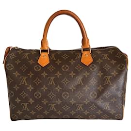 Louis Vuitton-Speedy 35-Brown