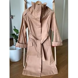 Céline-Celine Trench Coat – High Quality Camel Coat, Size XS, 100% Authentic-Beige