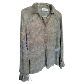 Berenice Camicia argento e oro Bérenice XS/34 Argento