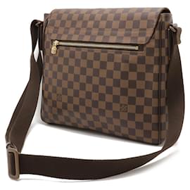 Louis Vuitton-Louis Vuitton Damier District MM Shoulder Bag N41212-Brown