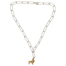 Autre Marque- Alighieri Lion Pendant Chain Necklace in Gold Metal -Golden