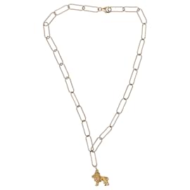 Autre Marque- Alighieri Lion Pendant Chain Necklace in Gold Metal -Golden